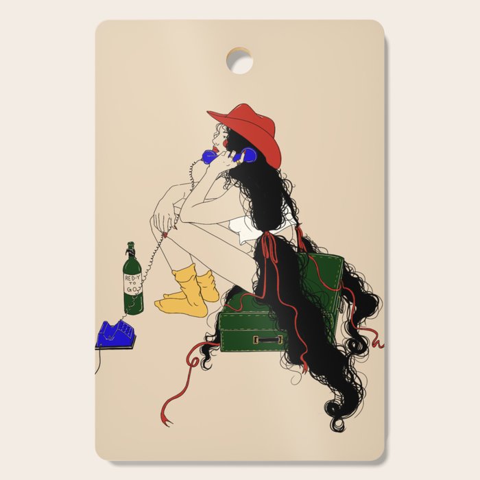 ready to go Cutting Board Gallery Image 1