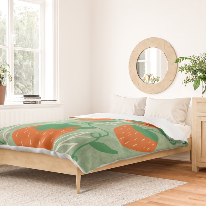 Strawberries Duvet Cover Gallery Image 2