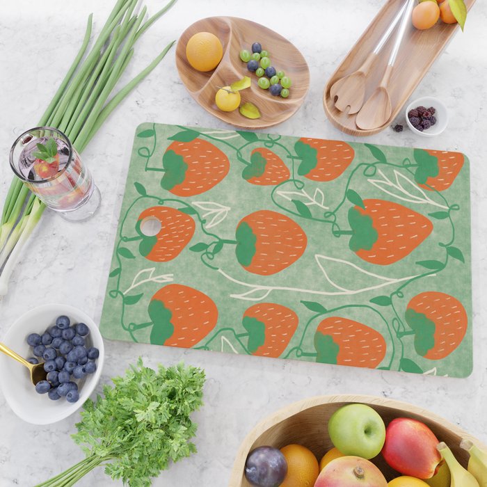 Strawberries Cutting Board Gallery Image 2