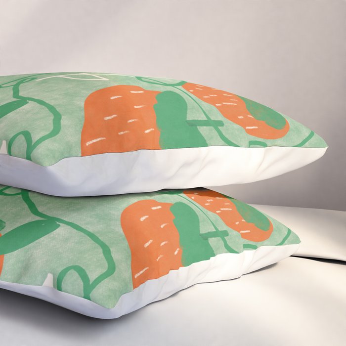 Strawberries Pillow Sham Gallery Image 3