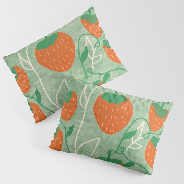 Strawberries Pillow Sham Gallery Image 3