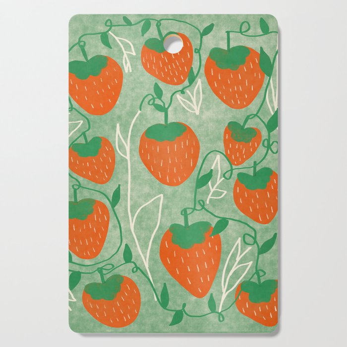 Strawberries Cutting Board Gallery Image 1