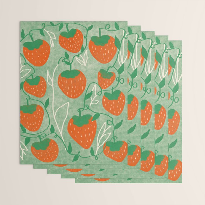 Strawberries Wrapping Paper Gallery Image 3