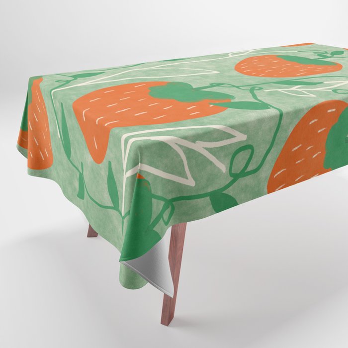 Strawberries Tablecloth Gallery Image 1