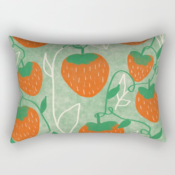 Strawberries Rectangular Pillow Gallery Image 1