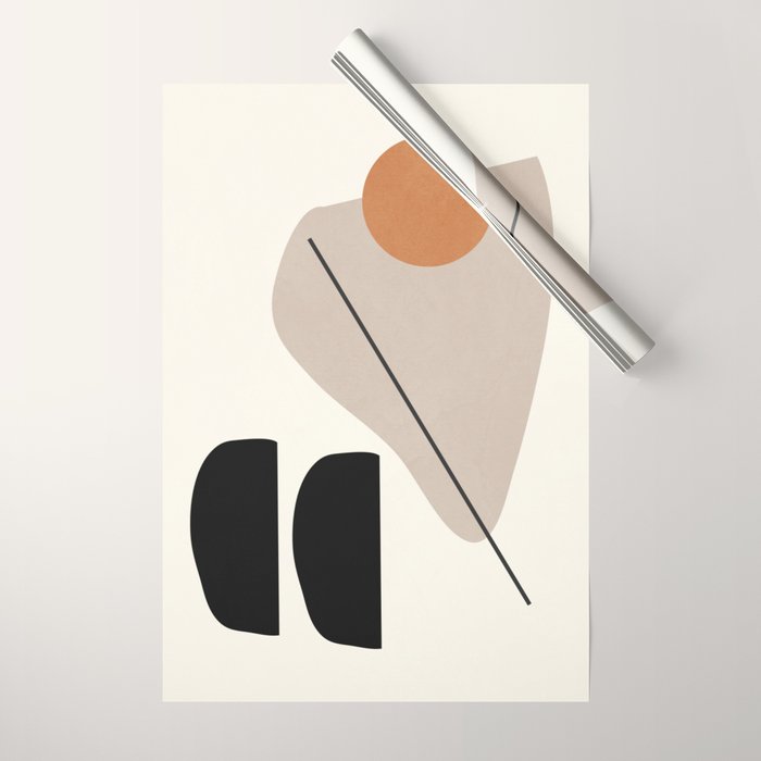 Abstract Shapes 61 Wrapping Paper Gallery Image 1