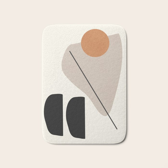 Abstract Shapes 61 Bath Mat Gallery Image 1