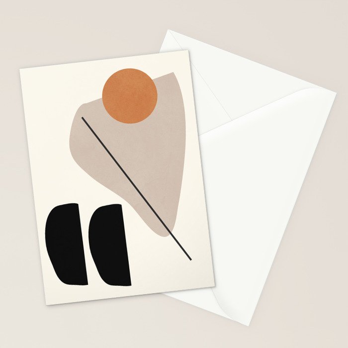 Abstract Shapes 61 Stationery Card Gallery Image 2