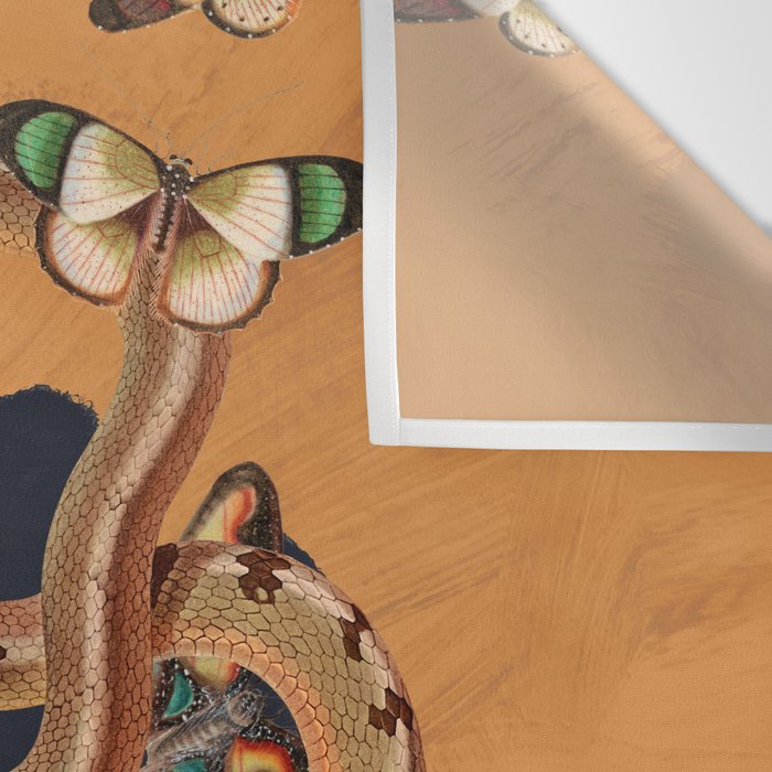 Snake and Butterflies Wall Tapestry Gallery Image 3