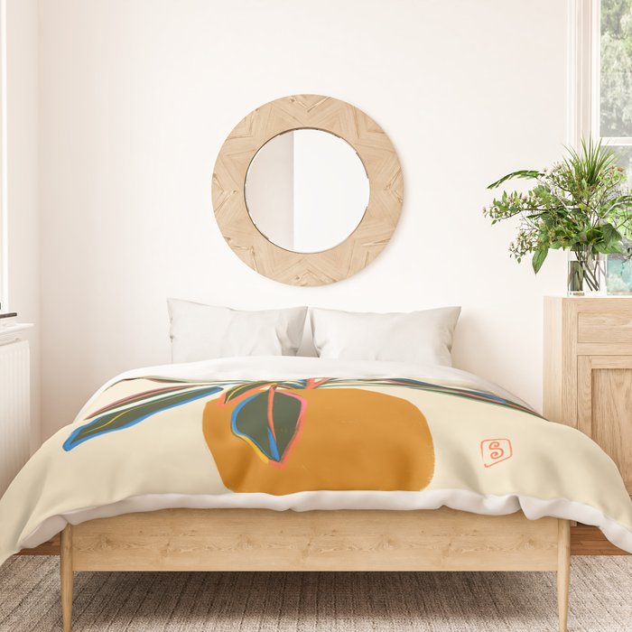 PLANT WITH COLOURFUL LEAVES  Duvet Cover Gallery Image 3