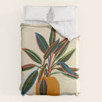 PLANT WITH COLOURFUL LEAVES  Duvet Cover Gallery Image 6