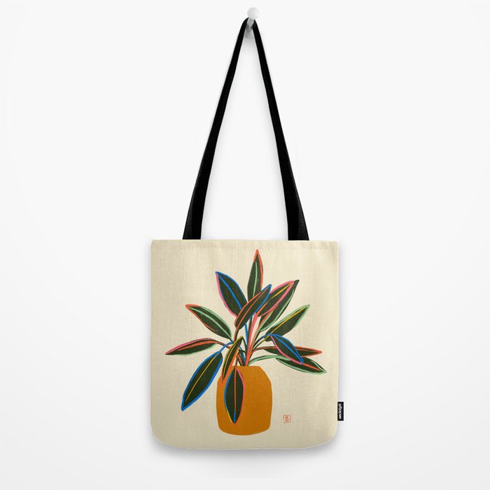 PLANT WITH COLOURFUL LEAVES  Tote Bag Gallery Image 2