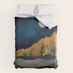 Midnight Desert Moon Duvet Cover Gallery Image 6