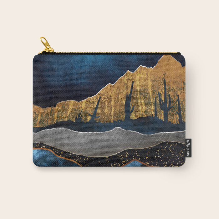 Midnight Desert Moon Carry All Pouch Gallery Image 1