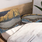 Midnight Desert Moon Pillow Sham Gallery Image 2