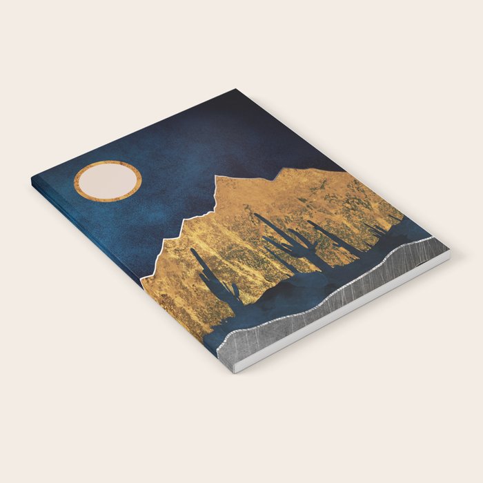 Midnight Desert Moon Notebook Gallery Image 2