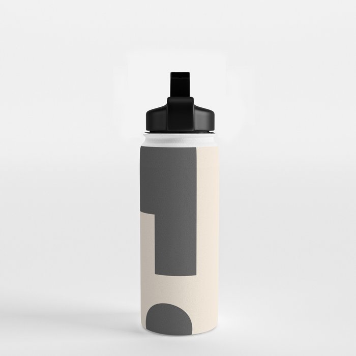 Minimal Geometric Shapes 76 Water Bottle Gallery Image 2