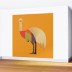 Emu Wall Mural Gallery Image 2