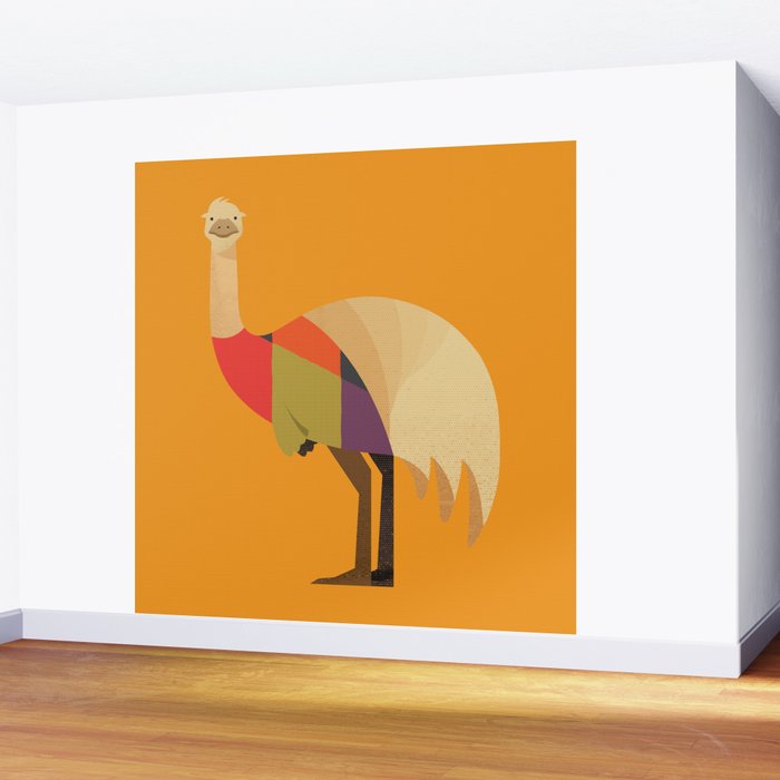 Emu Wall Mural Gallery Image 2