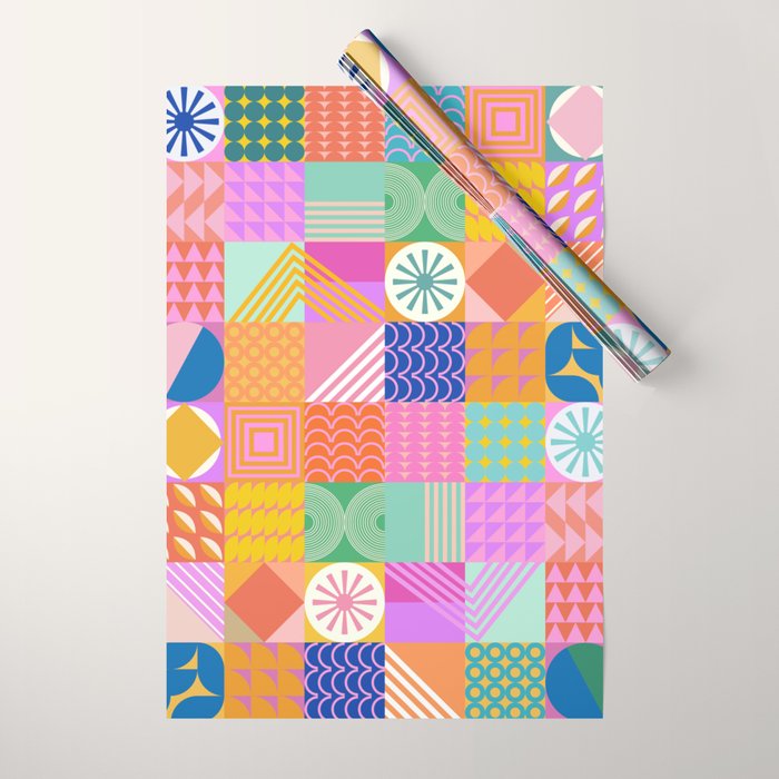 Shapes 81 Wrapping Paper Gallery Image 1