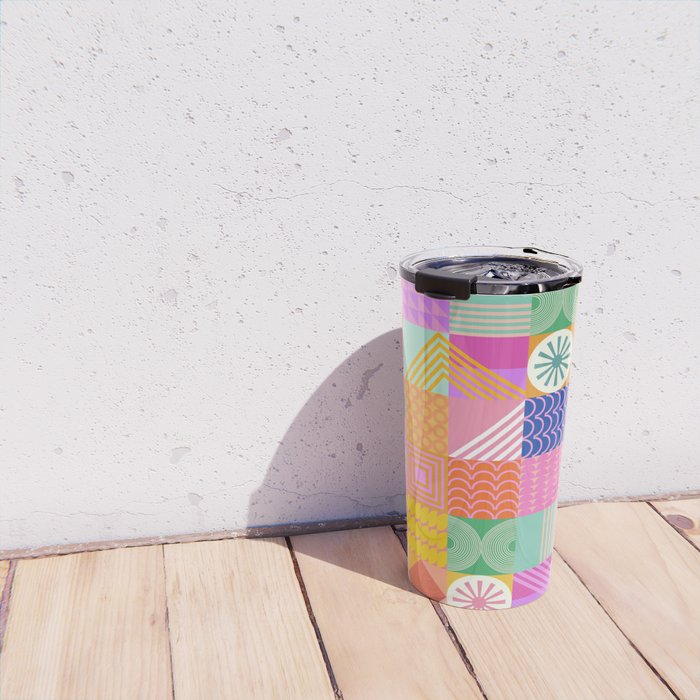 Shapes 81 Travel Mug Gallery Image 4