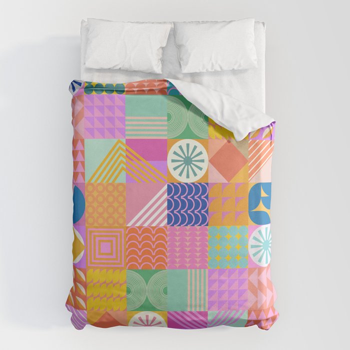 Shapes 81 Duvet Cover Gallery Image 6