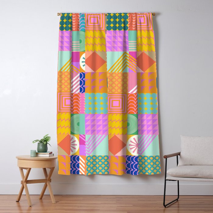 Shapes 81 Window Curtain Gallery Image 5