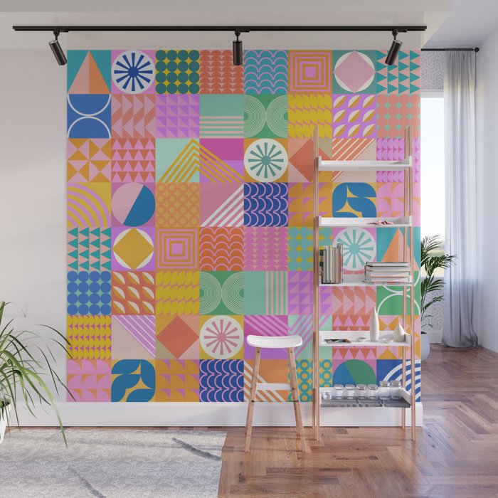 Shapes 81 Wall Mural Gallery Image 1