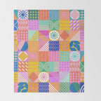 Shapes 81 Throw Blanket Gallery Image 2