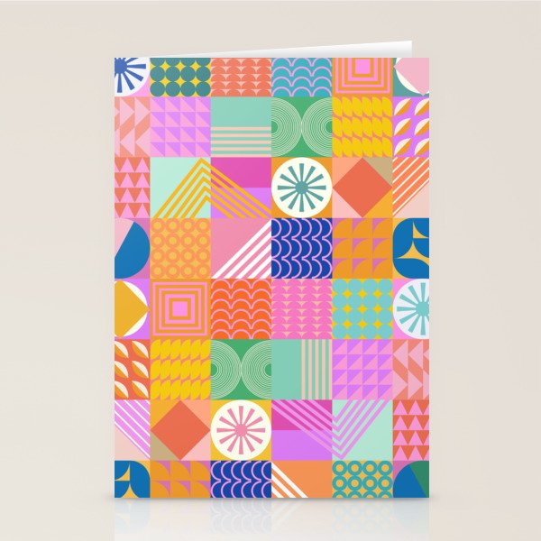 Shapes 81 Stationery Card Gallery Image 1