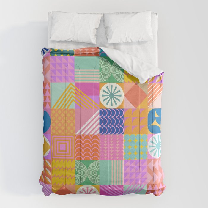 Shapes 81 Comforter Gallery Image 6