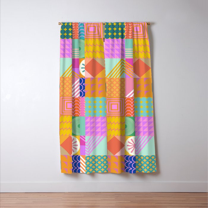 Shapes 81 Window Curtain Gallery Image 3