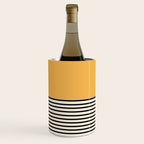 Sunrise / Sunset VI - Yellow & Black Wine Chiller Gallery Image 1