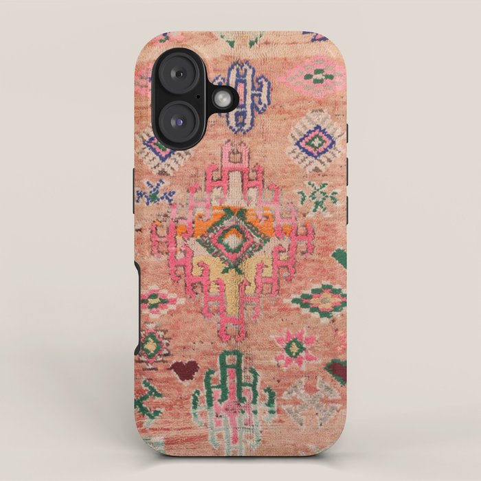 Moroccan Berber Traditional Carpet iPhone Case Gallery Image 1