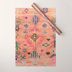 Moroccan Berber Traditional Carpet Wrapping Paper Gallery Image 1