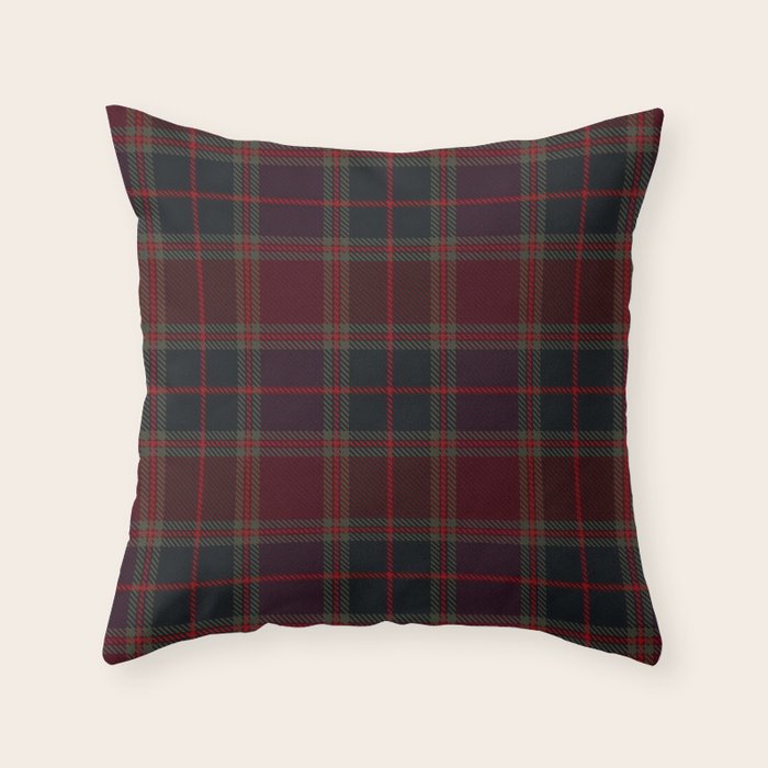 Love Tartán (14) Throw Pillow Gallery Image 1