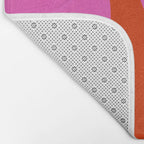 abstract red - imagine 1 Bath Mat Gallery Image 2