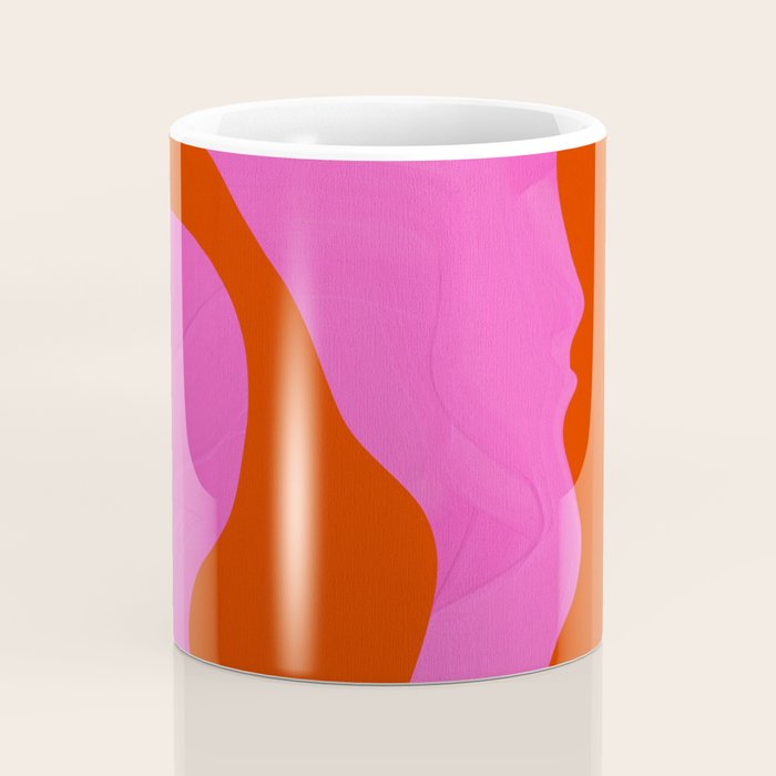 abstract red - imagine 1 Coffee Mug Gallery Image 4