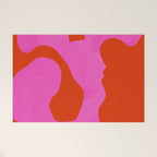 abstract red - imagine 1 Welcome Mat Gallery Image 1