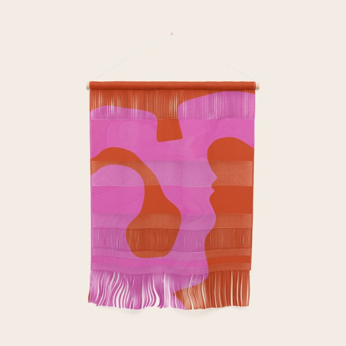 abstract red - imagine 1 Wall Hanging Gallery Image 1