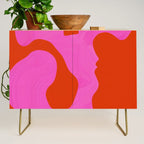 abstract red - imagine 1 Credenza Gallery Image 1