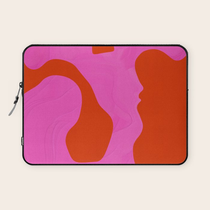 abstract red - imagine 1 Laptop Sleeve Gallery Image 1