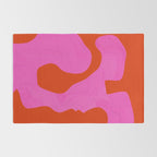 abstract red - imagine 1 Rug Gallery Image 2