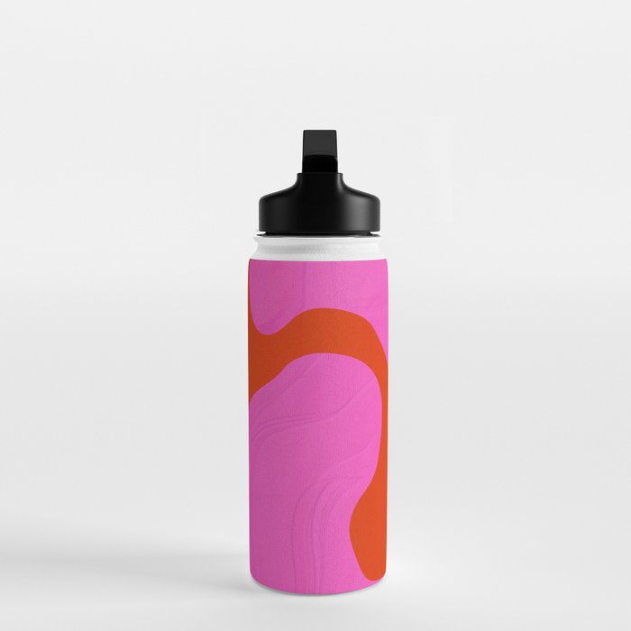 abstract red - imagine 1 Water Bottle Gallery Image 3