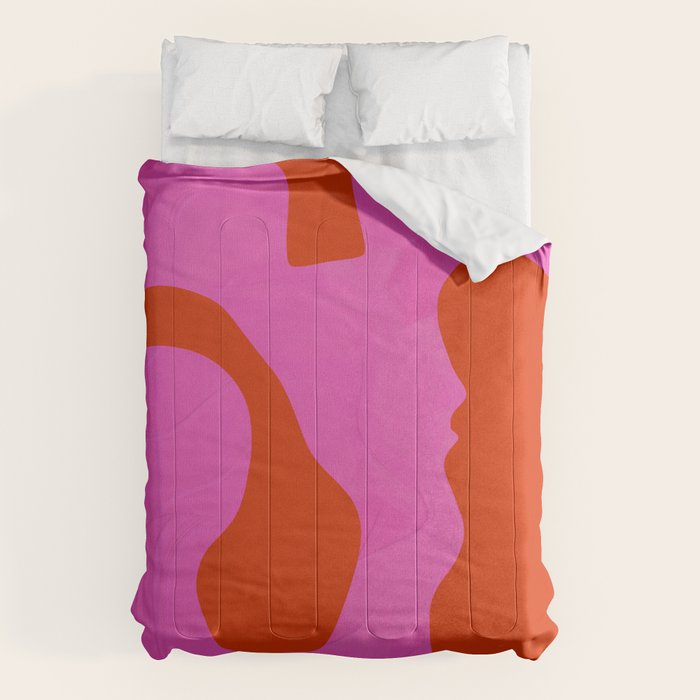 abstract red - imagine 1 Comforter Gallery Image 1