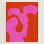 abstract red - imagine 1 Jigsaw Puzzle Gallery Image 1