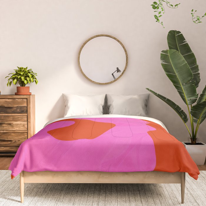 abstract red - imagine 1 Comforter Gallery Image 3