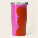abstract red - imagine 1 Travel Mug Gallery Image 2