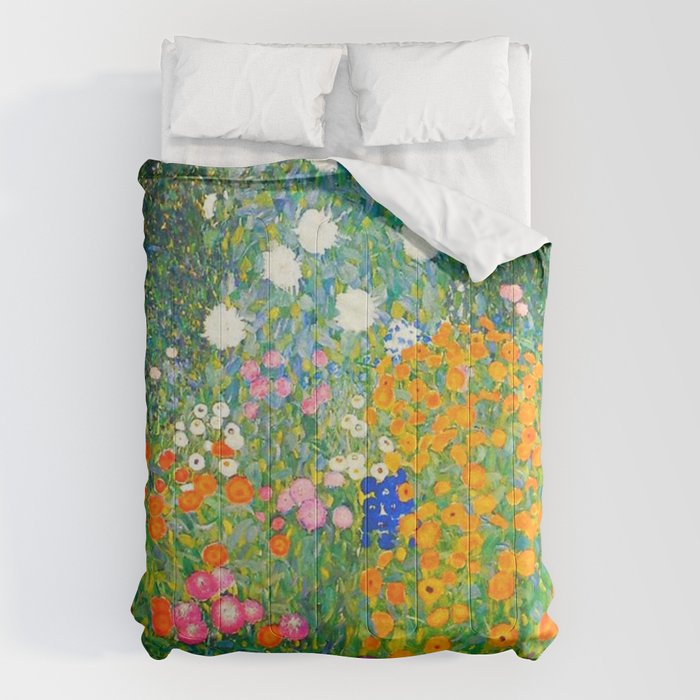 Gustav Klimt Flower Garden Comforter Gallery Image 6