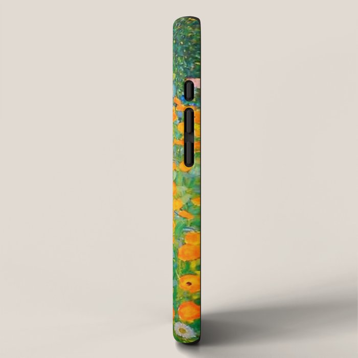Gustav Klimt Flower Garden iPhone Case Gallery Image 2